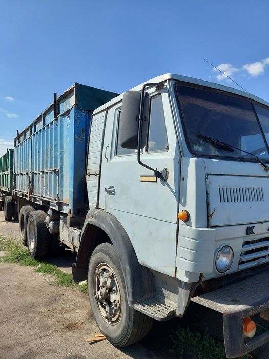 Камаз 53212 с прицепом СЗАП 8352 вобщем 20т