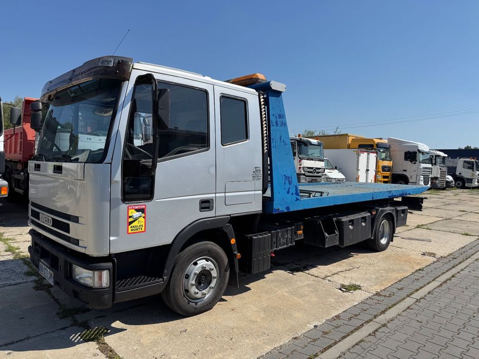 Iveco EuroCargo 100E15 hydrauliczna platforma wciągarka  Sprawna,import Francja