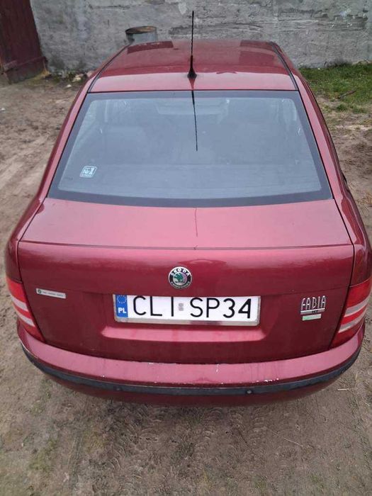 skoda fabia 1.2 sedan