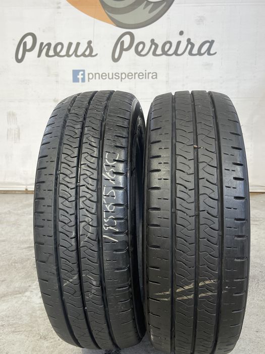Pneus 195-65R16C Kumho como novos