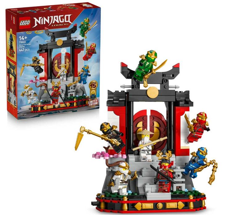 LEGO Ninjago 71866 Ozdoba z postaciami ninja 15-lecie na święta