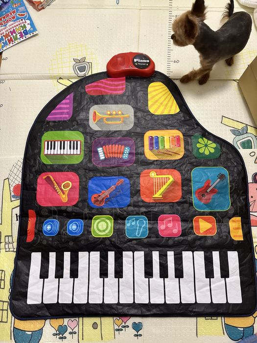 Музичний коврик, дитячий ігровий килимок