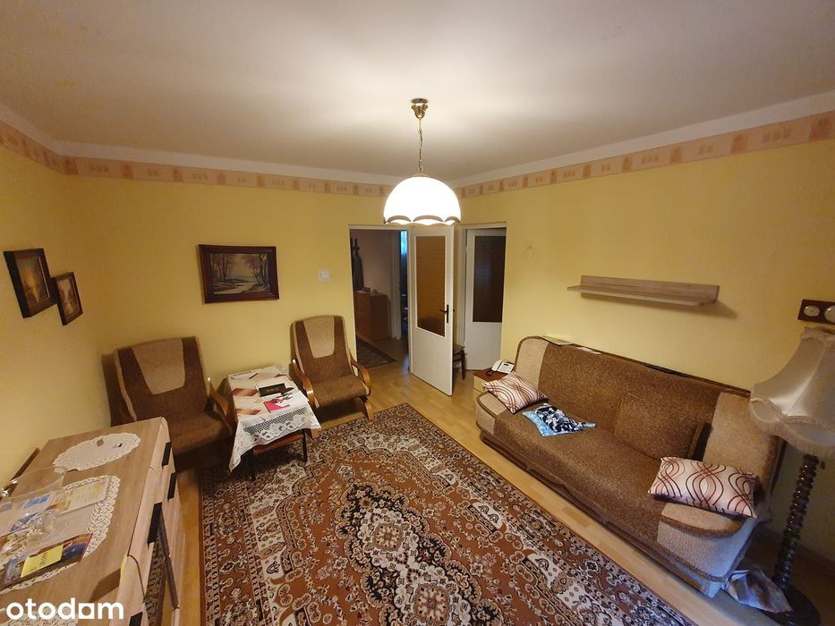 Mieszkanie 53m2, 3 pokoje,kuchnia, łazienka, 2 piętro