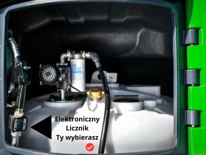 Zbiornik 2500l ECOTANK FORTIS do oleju napędowego dostawa