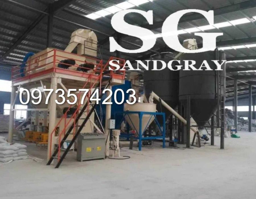 Производство сухих смесей, оборудование для производства сухих смесей