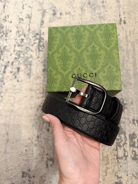 Шкіряний пасок Gucci
