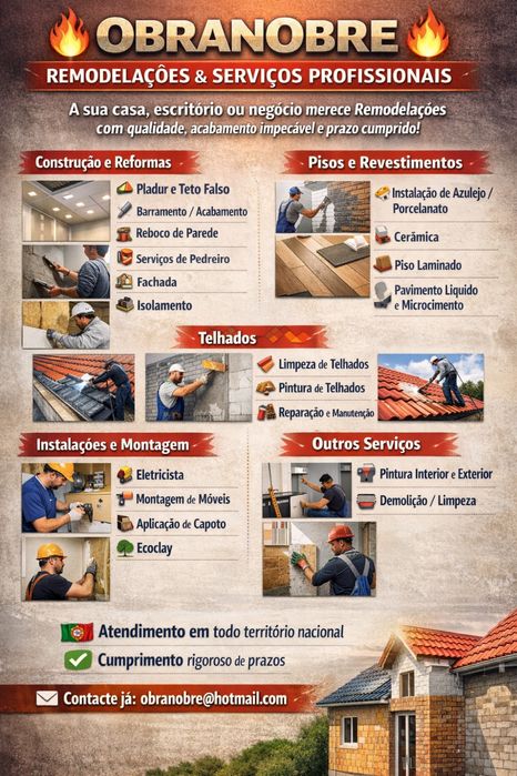 OBRANOBRE REMODELAÇÕES & MÓVEIS SOB MEDIDA