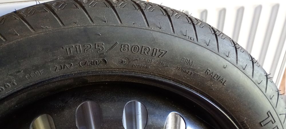 Koło dojazdowe od Audi A 4 ,17 cali