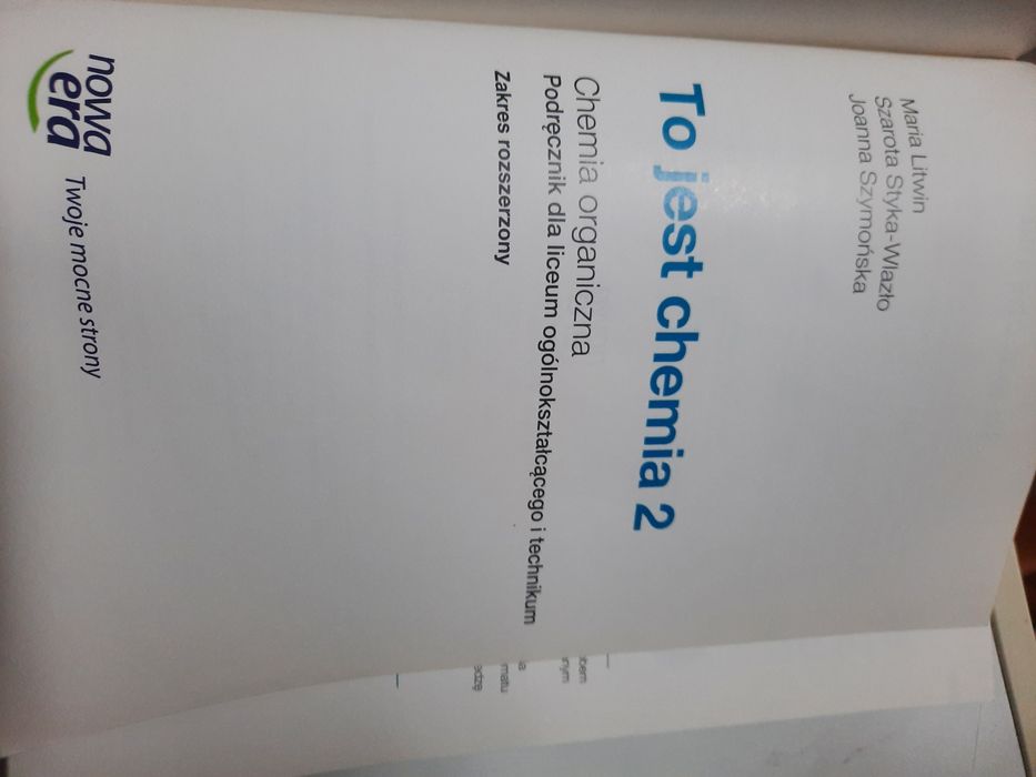 To jest chemia 1,2 podręcznik