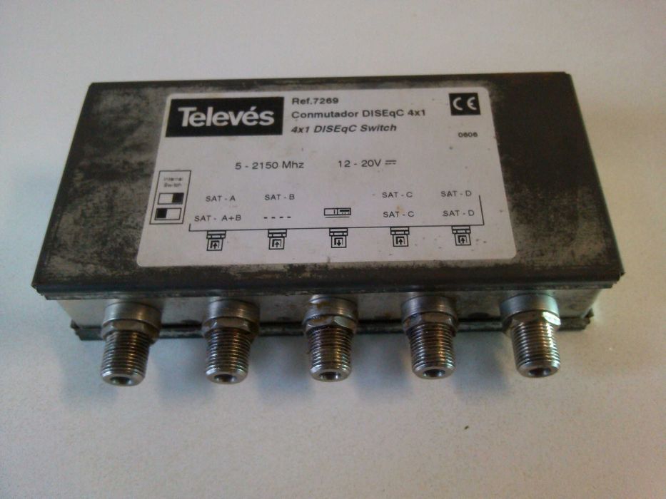 DISEQC 4x1 switch TELEVES 7269