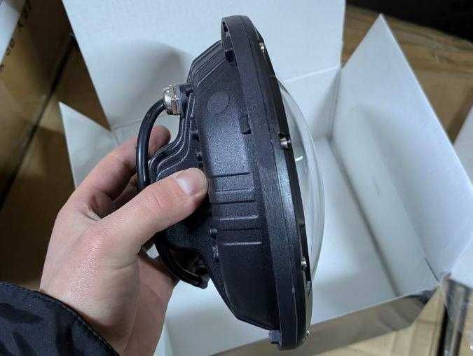 Світлодіодні H4 LED фари ВАЗ УАЗ ГАЗ КАМАЗ НИВА мото кругла оптика