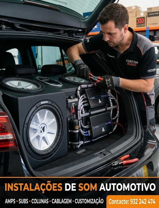Instalação / Upgrade Sistema de Som Automotivo