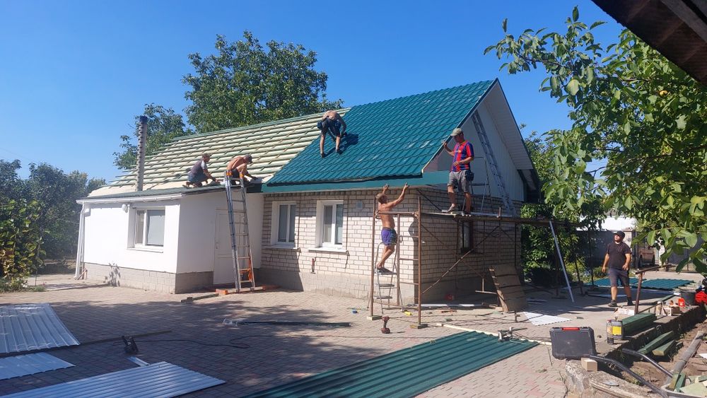 Покрівельні роботи під ключ