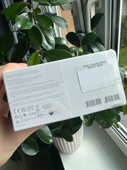 Słuchawki Bezprzewodowe Kostne Nauszne Mikrofon Shokz OpenRun czarne