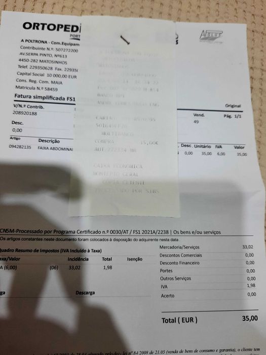 Faixa abdominal elástica