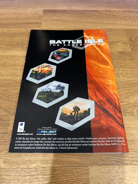 Battle Isle The Andosia War (PC PL 2000) premierowe wydanie z BIG BOX