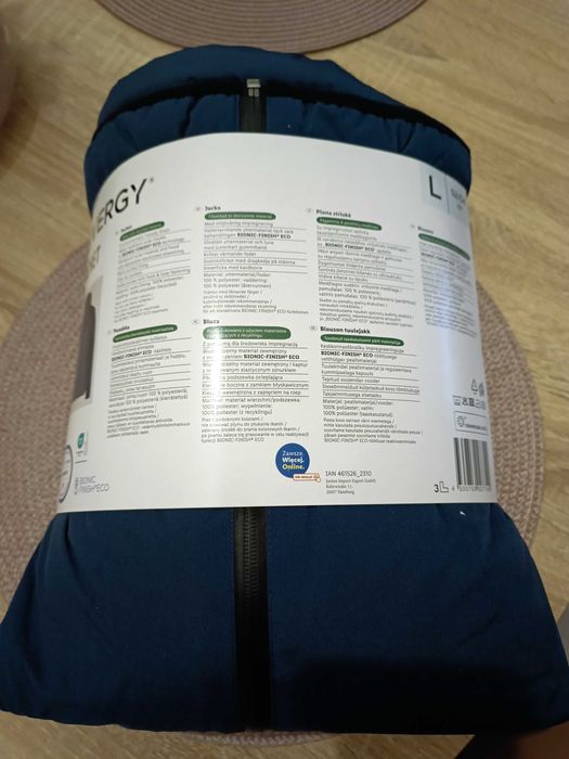 Kurtka męska ocieplana wiatroszczelna roz. L