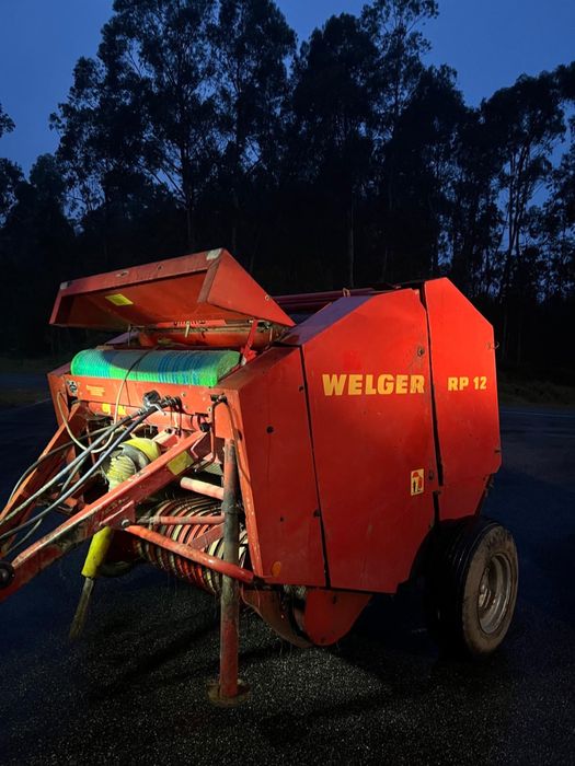 Enfardadeira de rolos welguer RP12