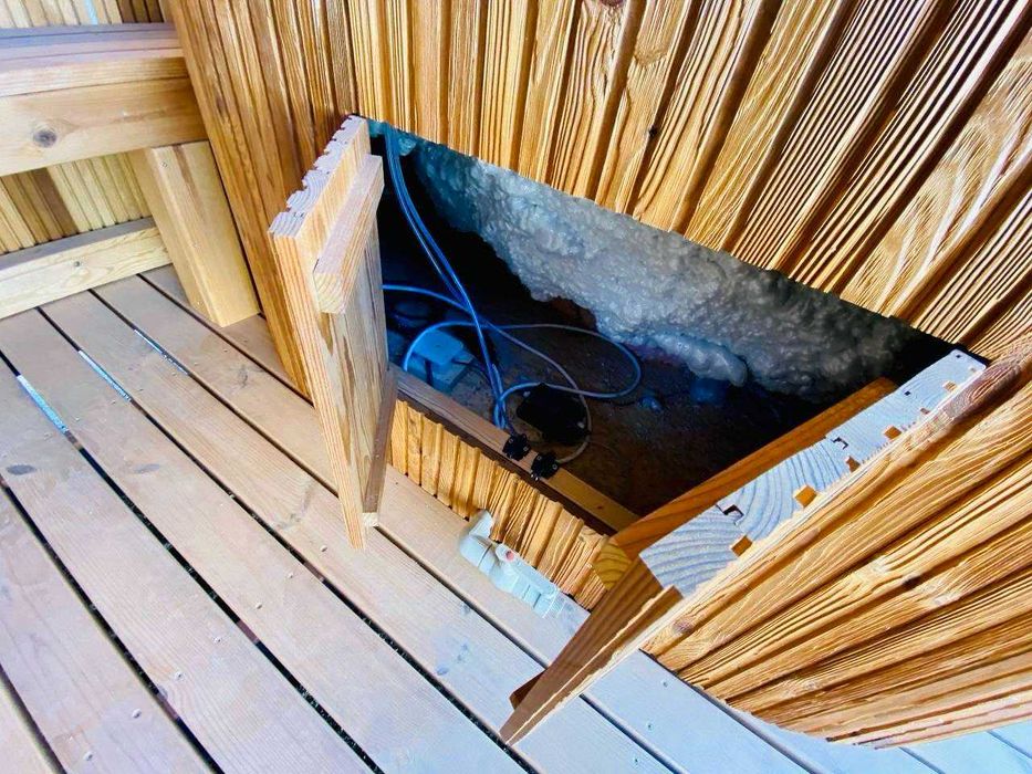 ЕКОГЛОГІЧНО! Чан! Баня! Джакузі! Спа-купелі! Баня з чаном джакузі!