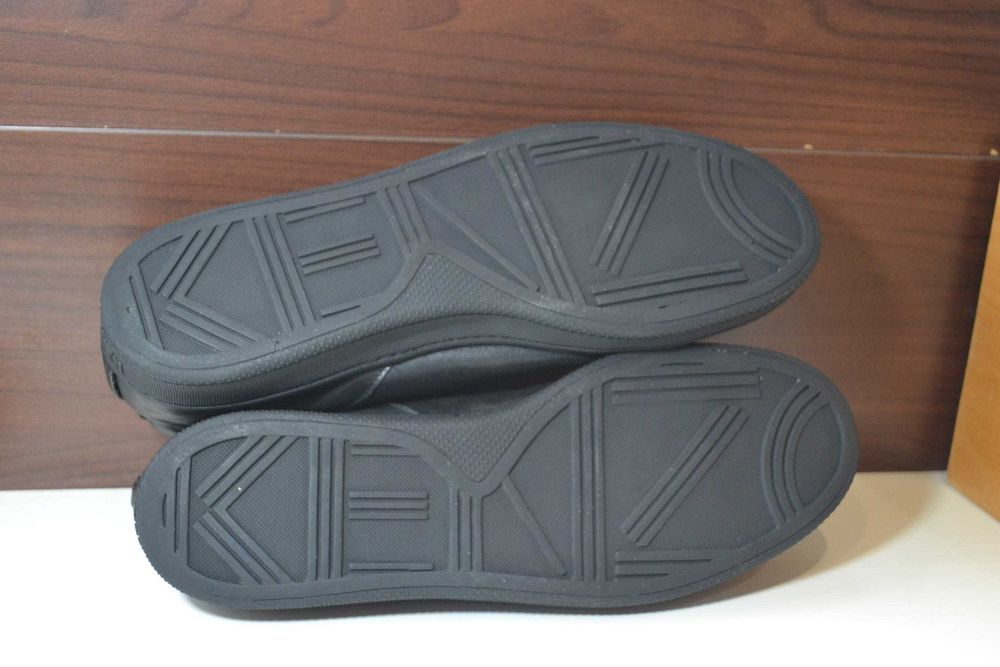 kenzo 45р кроссовки кеды кожаные оригинал. сникерсы