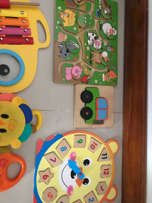 6 brinquedos para bebe/ crianças