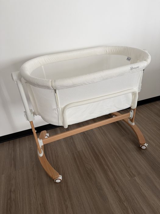 Дитяче приставне ліжечко 2в1 BabyGo Amila