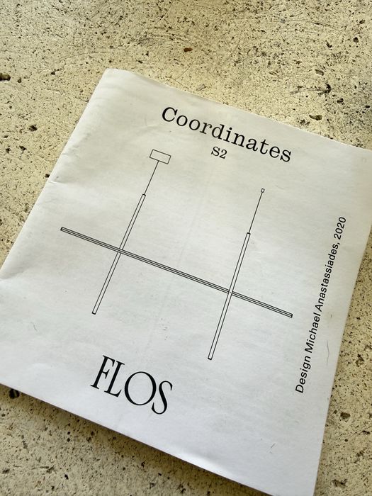 Flos Coordinates S2 LED Suspension Lamp | Design Michael Anastassiades | Como Nova