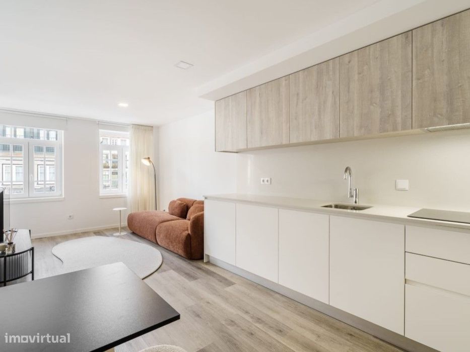 T1 renovado, mobilado e equipado na Sé de Braga