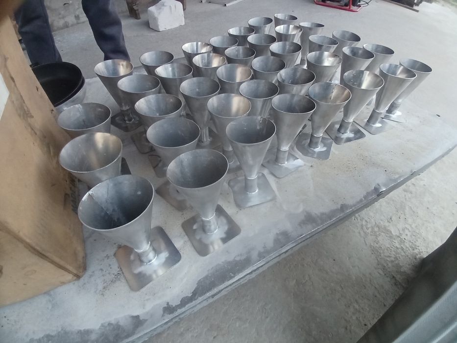 Конус из металла, изготовление конусов, вальцовка металла .
