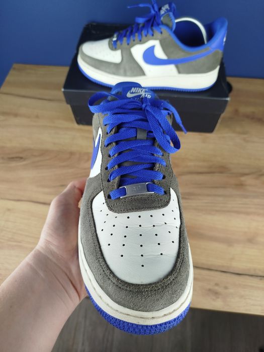 Buty Air force 1'07 LV8 brązowo-niebieskie