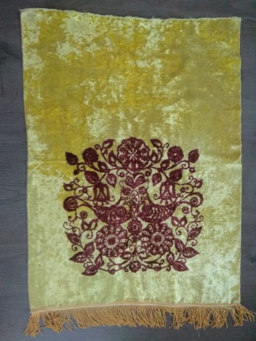 Плюшевая накидка на телевизор, подушку винтаж  СССР