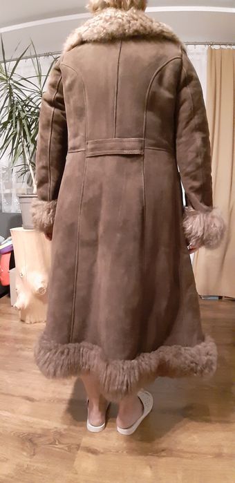 Kożuch damski długi rozmiar 38-40