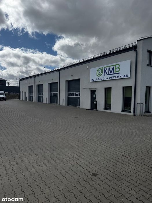 Nowoczesna Hala 320 m² z Biurami i Parkingiem – Dobrzewino