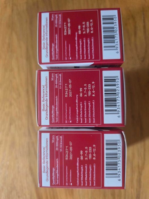 226.  Sinocare SAFE ACCU 2  paski do badania stężenia glukozy we krwi