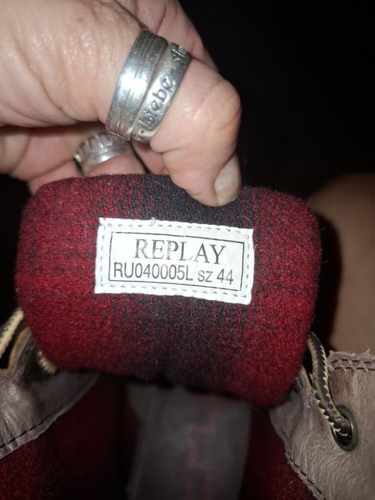 Replay buty trekkingowe, trapery trzewiki zimowe 44