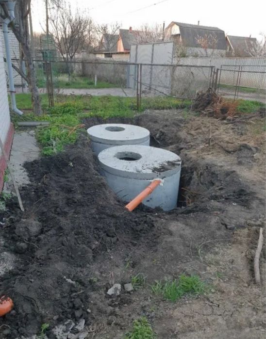 Зливна яма Септик Каналізація та Водопровід