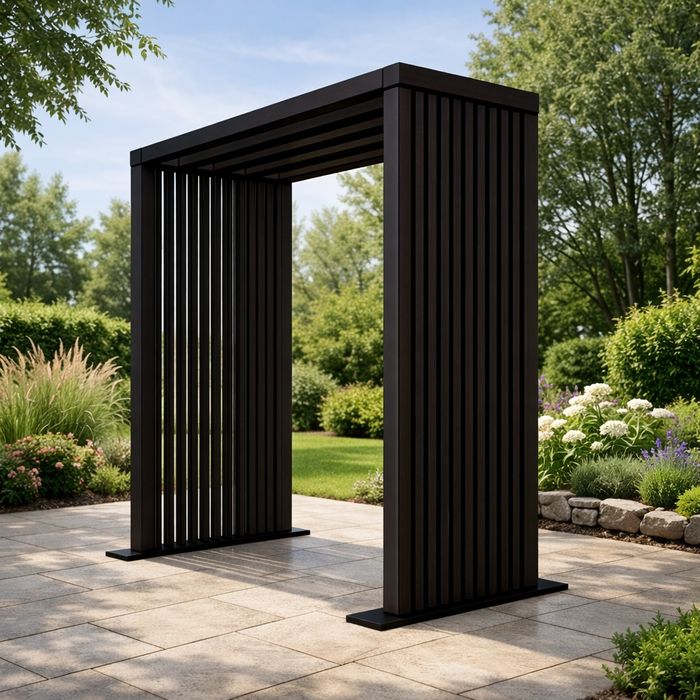 Konstrukcja ogrodowa AURORA 02 pod kokon / huśtawkę / siedzisko – stal