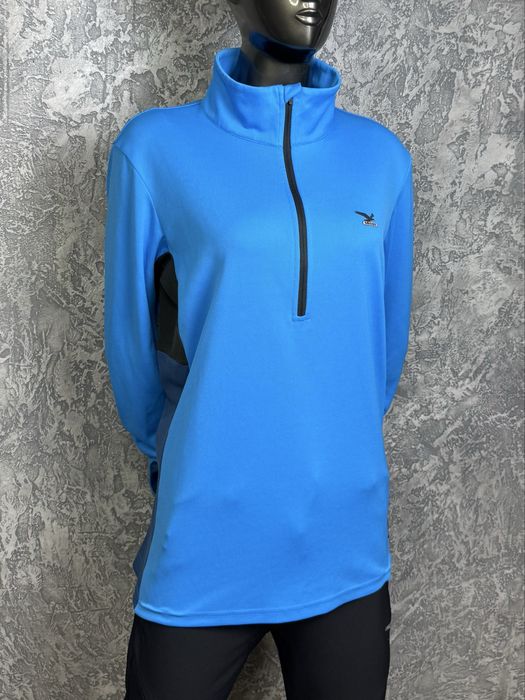 Salewa кофта лонгслив 52 XL размер женская трекинговая синяя