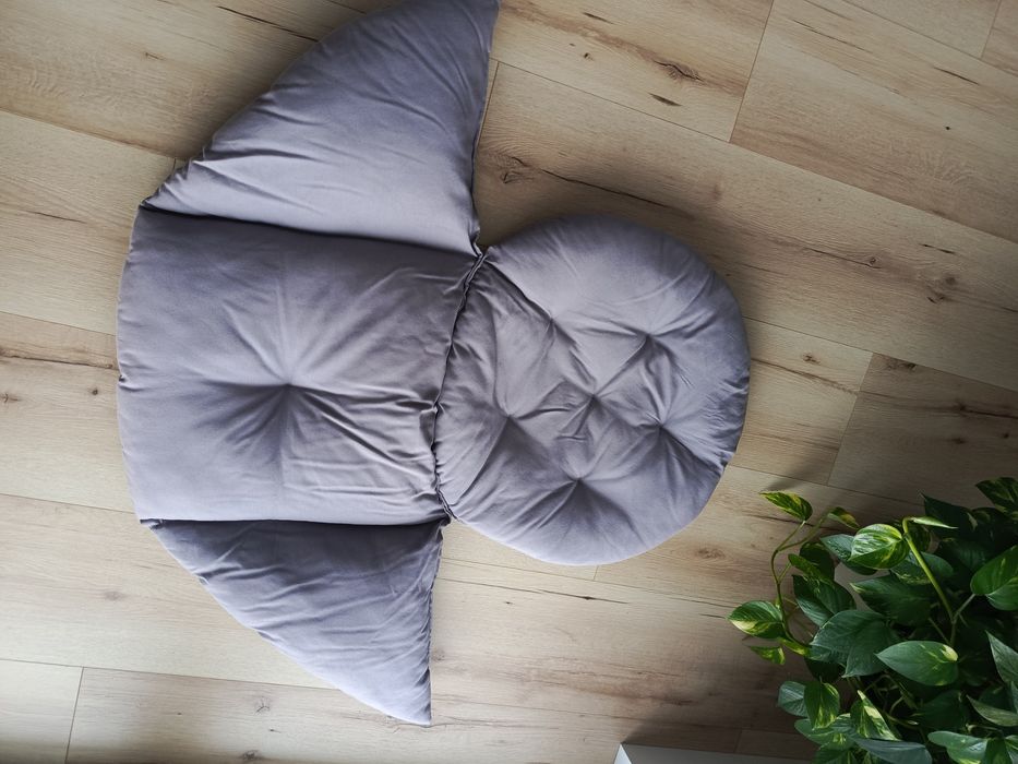 Huśtawka boho bocianie gniazdo z poduszką