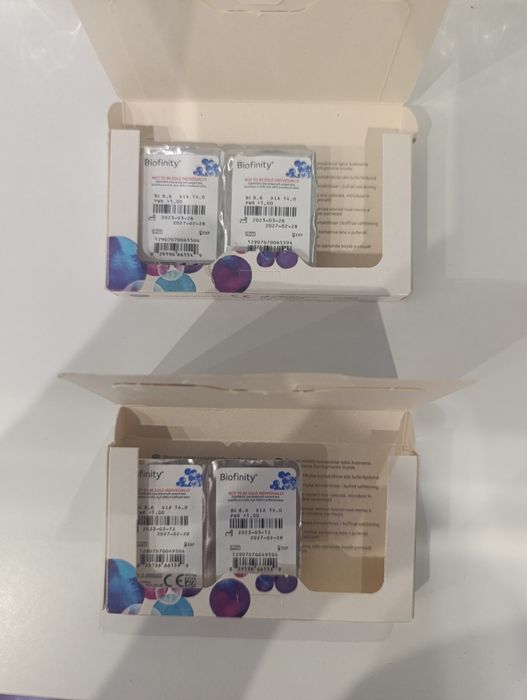 Soczewki kontaktowe Biofinity Sphere +1