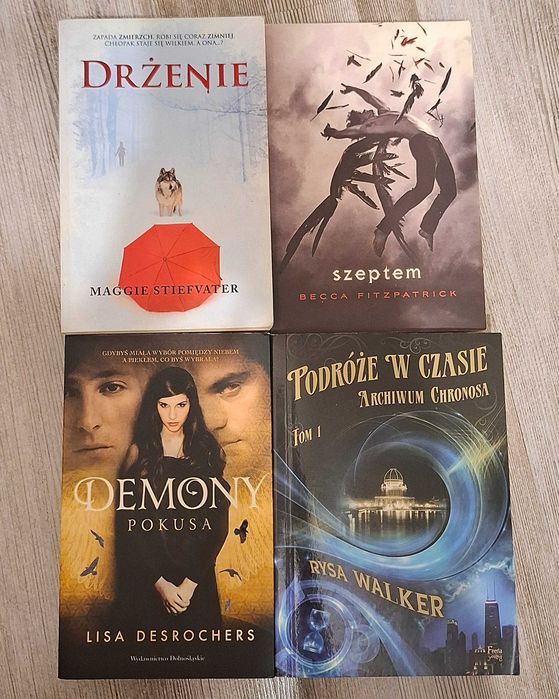 Pakiet 4 książek romantasy