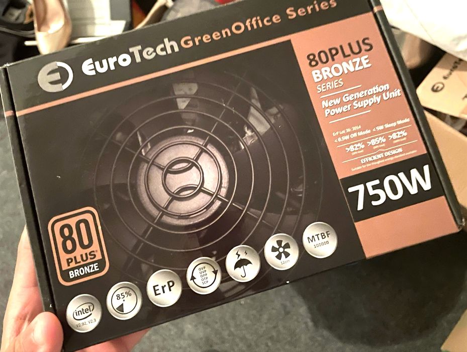 Fonte PC 750W 80plus Bronze