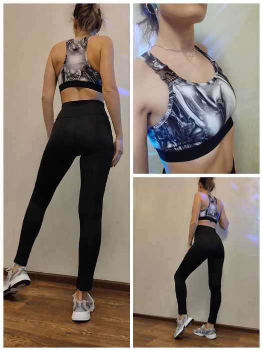 Лот 7од.спортивний комплект/пакет речей для фітнесу S/M,пакет одягу