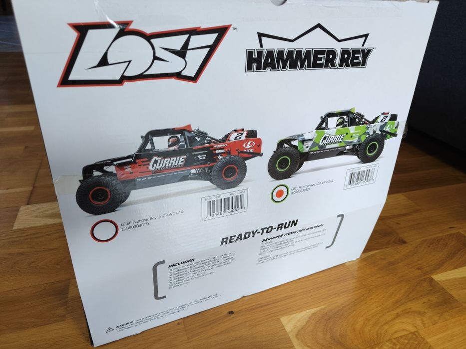 LOSI hammer Rey NOWY ! Skala 1:10 3s 4x4 arrma, traxxas