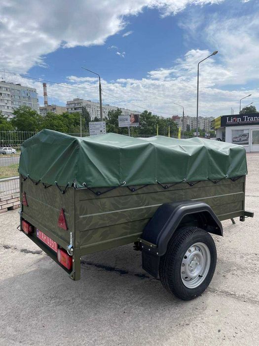 Легковий причіп "Olta 303" - камуфльований від виробника!