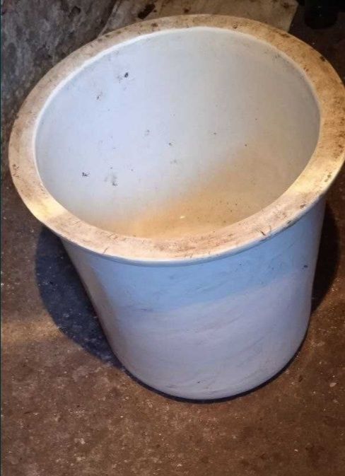 Бочка из керамики для солений 20 литров ёмкость керамический бочёнок
