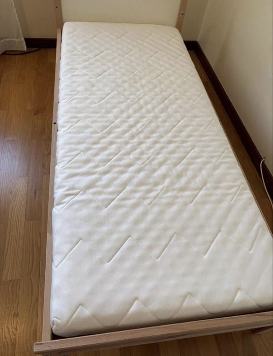 Cama SNIGLAR ikea + colchão UNDERLIG