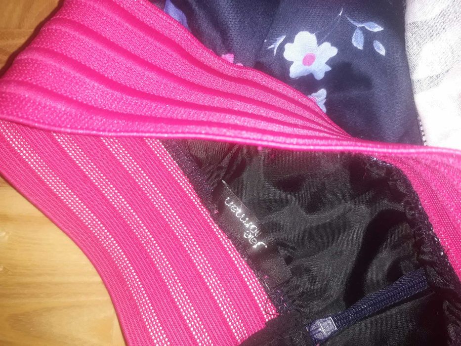 Spodnica kwiaty roze jane norman xs 34 krotka