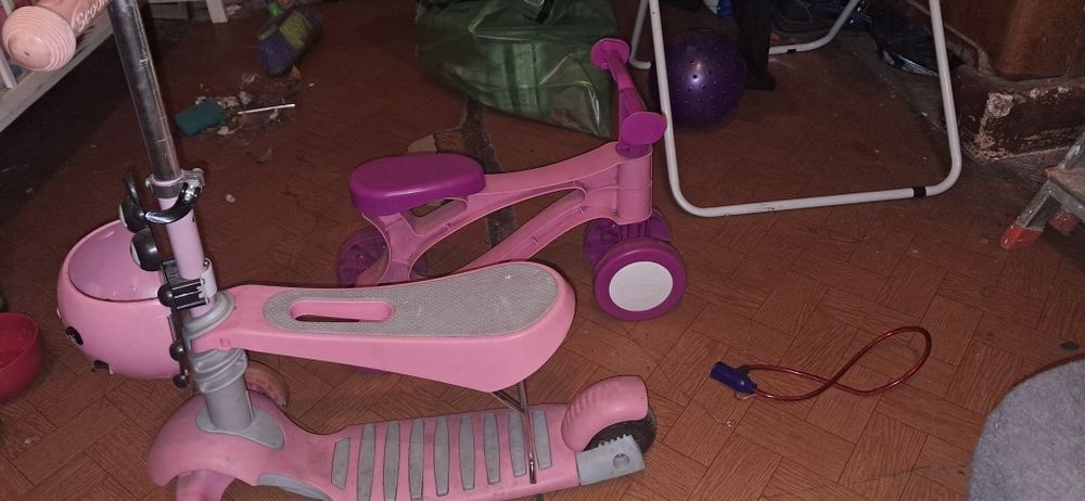 hulajnoga i rowerek  dla dziecka