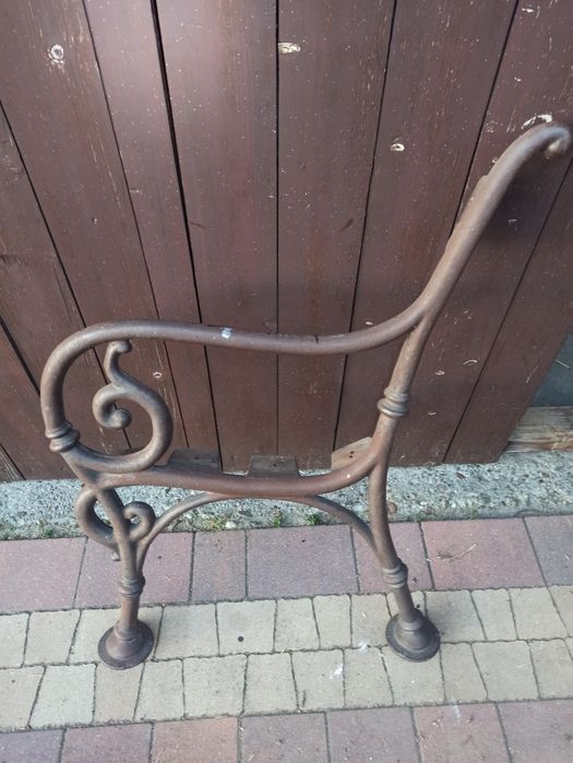 Nogi żeliwne do ławki  typ wiedeński